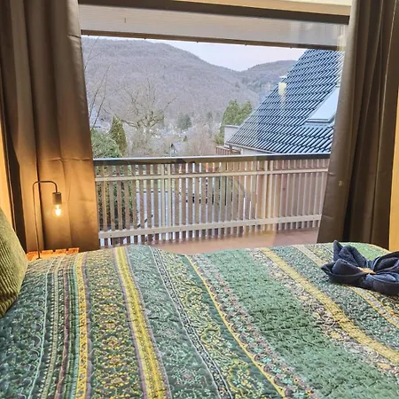 Wintergarten Fuer 8 Gaeste Und 2 Hunde In Der Eifel Mit Toller Aussicht, Kamin Und Garten * Schleiden