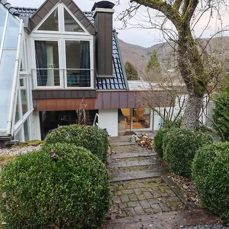 Wintergarten Fuer 8 Gaeste Und 2 Hunde In Der Eifel Mit Toller Aussicht, Kamin Und Garten Apartmán *